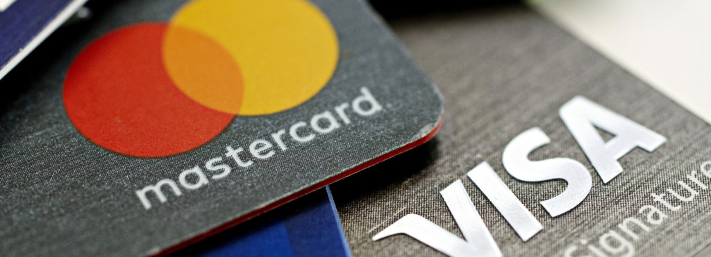 Visa and MasterCard cards